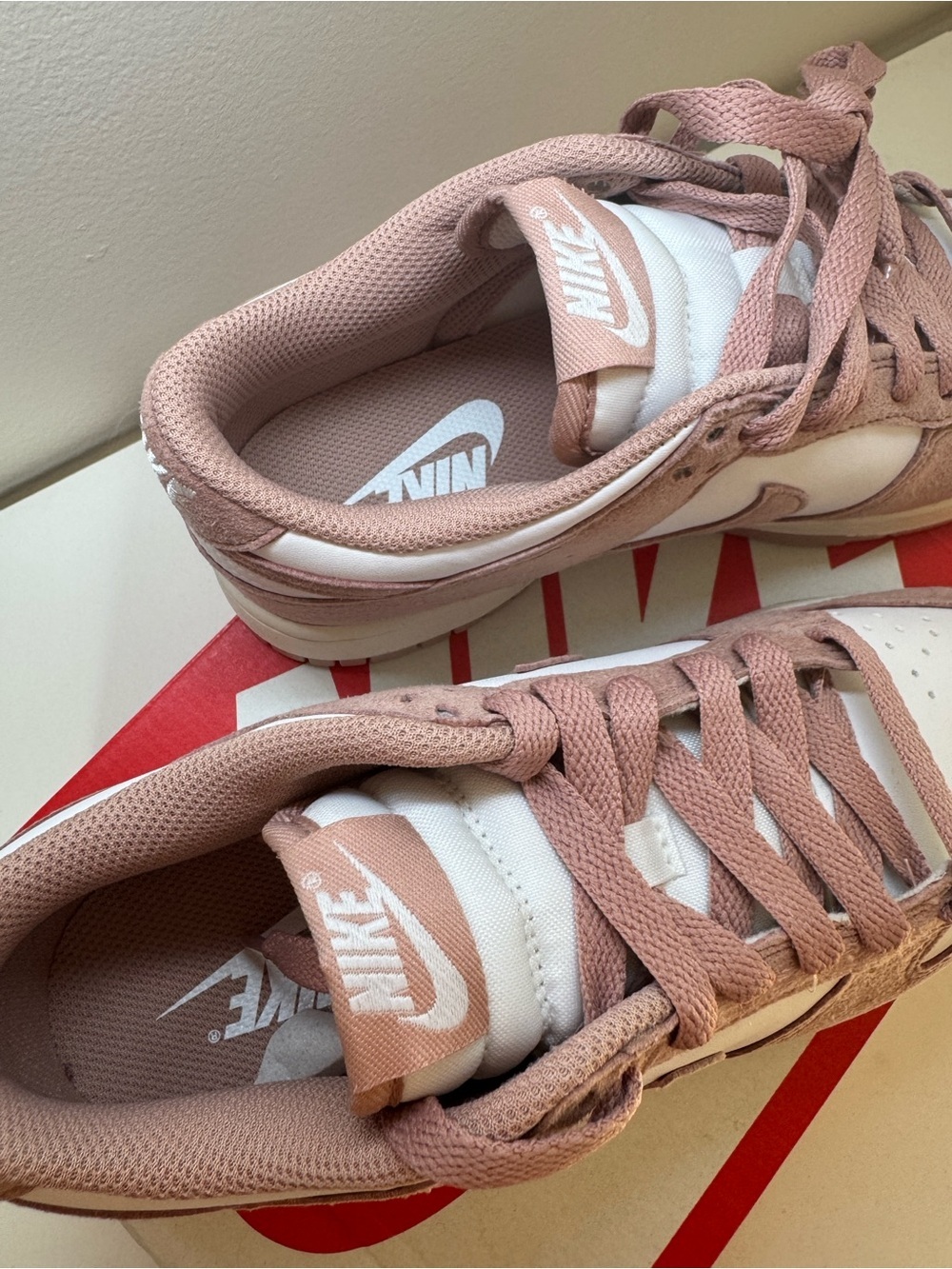 Nike Dunk Low White Particle Pink Sail - Picture 5 of 11